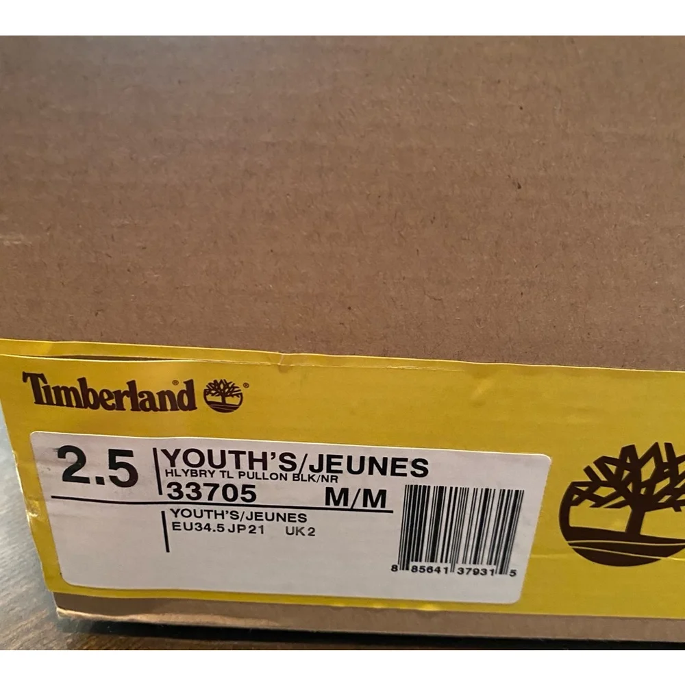 Women's Timberland Boots Black Size 5 or Youth 2.5